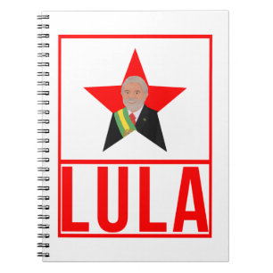 Caderno Espiral Luiz Inacio Lula da Silva