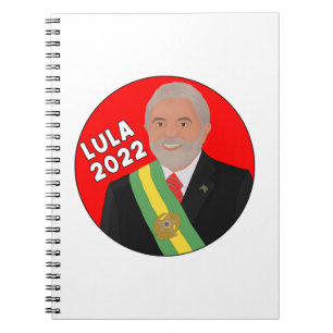 Caderno Espiral Lula 2022
