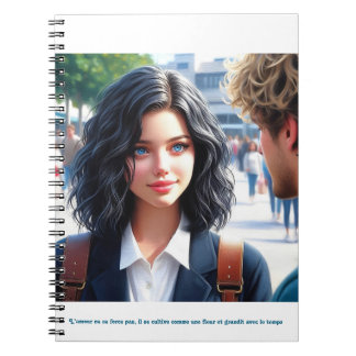 Caderno Espiral  - Lumière sur toi