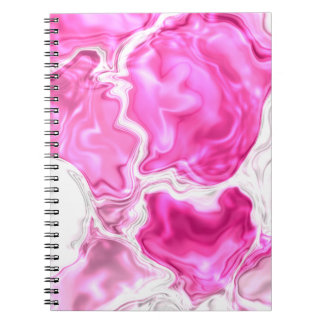 Caderno Espiral Luminosidade Rosa