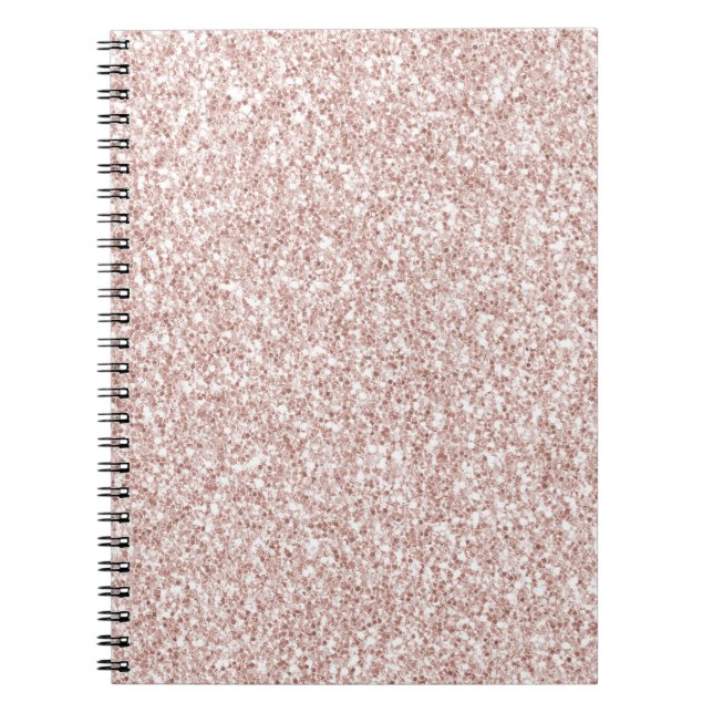 Caderno Espiral Luminosidade Rosa Esbranquiçada (Frente)