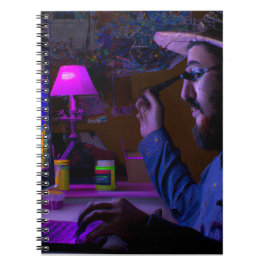 Caderno Espiral Luminous Whimsy /Artistic Notebook