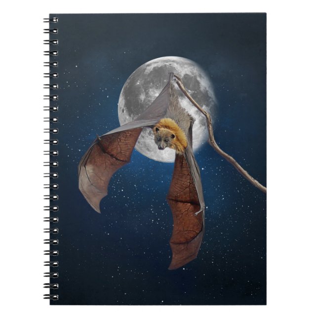 Caderno Espiral Lunar Bat | Notebook espiral (Frente)