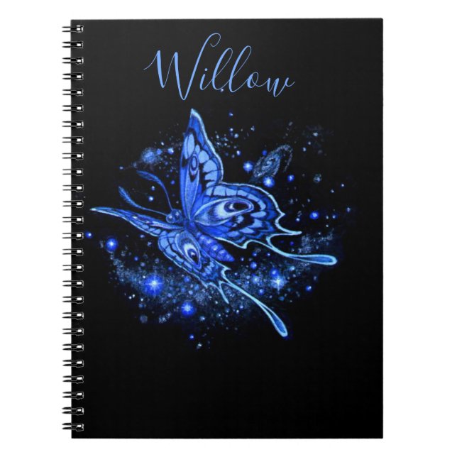 Caderno Espiral Lunar Moth Personalizada (Frente)