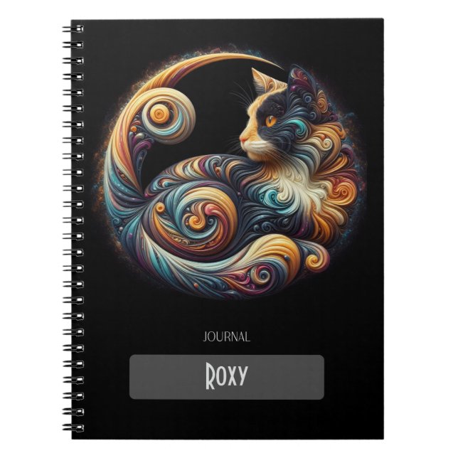 Caderno Espiral Lunar Roxy (Frente)