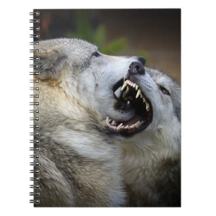 Caderno Espiral Luta do lobo