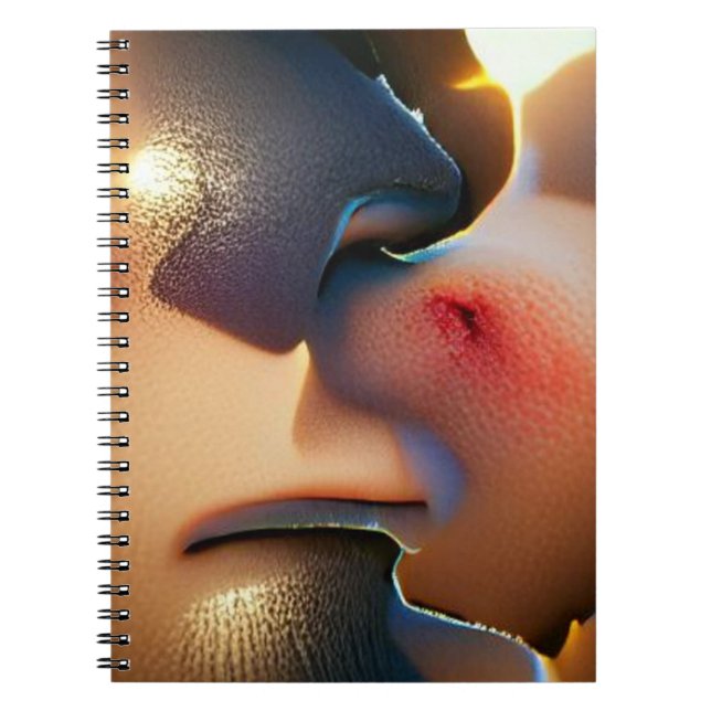 Caderno Espiral Luta estúpida (Frente)