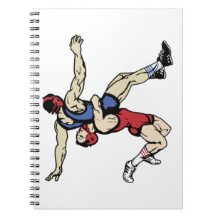 Caderno Espiral Lutadores