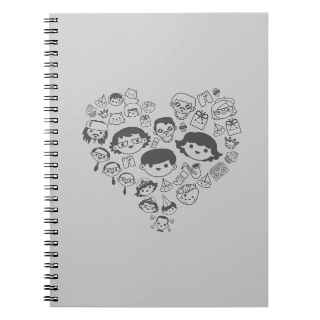Caderno Espiral Luv (Frente)