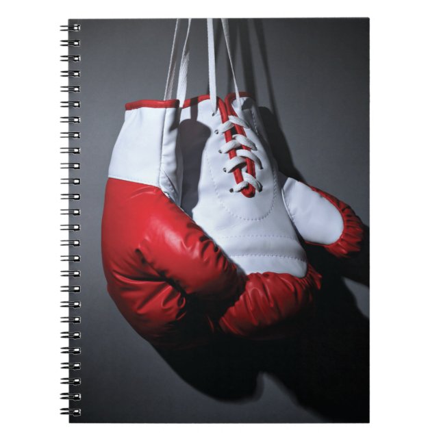 Caderno Espiral Luvas de boxe (Frente)