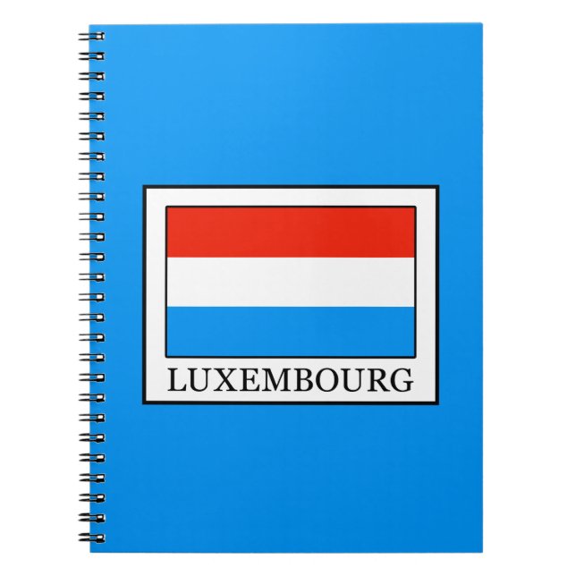 Caderno Espiral Luxemburgo (Frente)