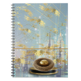 Caderno Espiral  Luxury Foil Easter Invitation Card