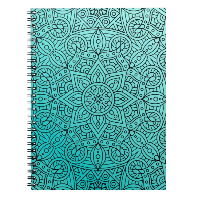 Caderno Espiral Luxury Mandala 38 (Frente)