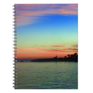 Caderno Espiral Luz ao pôr do sol