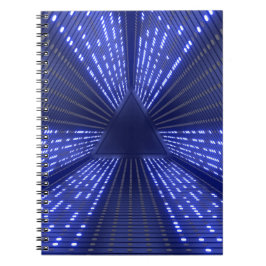 Caderno Espiral luz brilhante