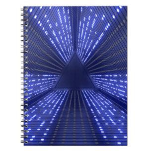 Caderno Espiral luz brilhante