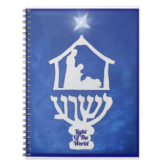 Caderno Espiral Luz Do Mundo