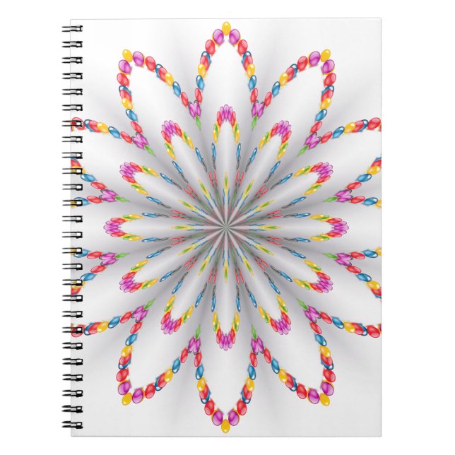 Caderno Espiral Luzes da cidade (Frente)