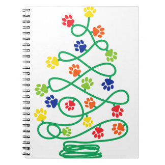 Caderno Espiral Luzes de Natal