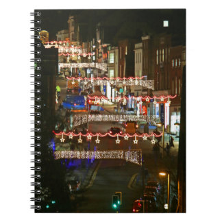 Caderno Espiral Luzes de Natal Guildford