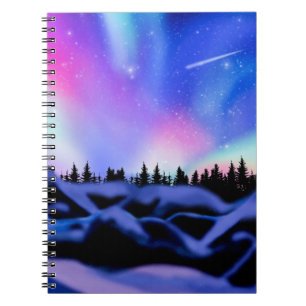 Caderno Espiral Luzes de sonho