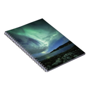 Caderno Espiral Luzes do norte