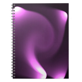 Caderno Espiral Luzes roxas