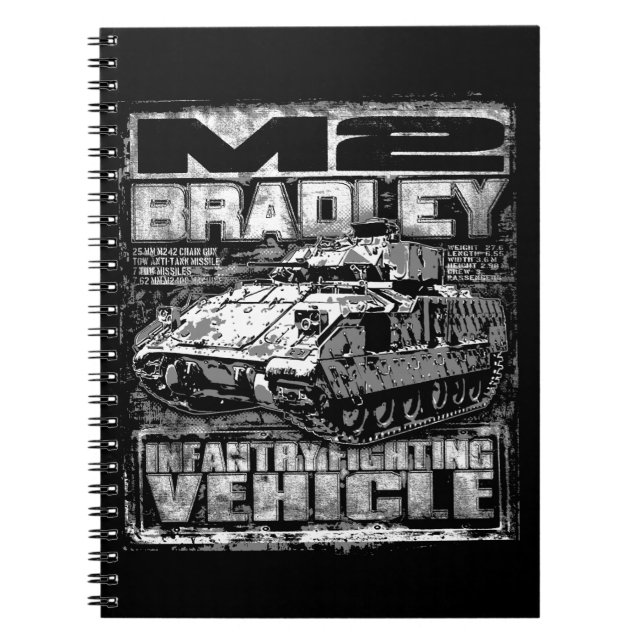 Caderno Espiral M2 Bradley (Frente)