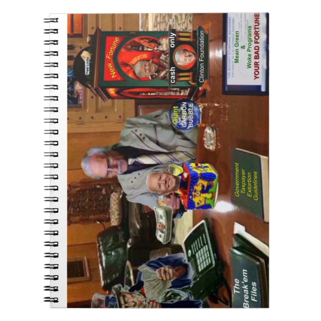 Caderno Espiral Má fortuna (Frente)