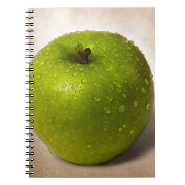 Caderno Espiral Maçã verde (Frente)