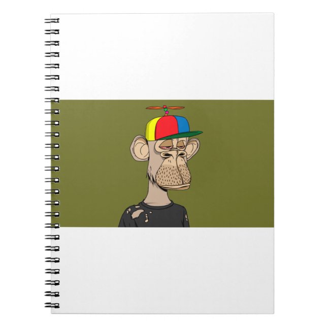 Caderno Espiral 🐵 macaco (Frente)