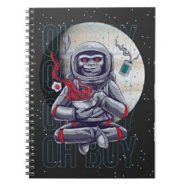 Caderno Espiral macaco