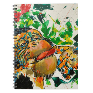 Caderno Espiral Macaco - cavalheiro