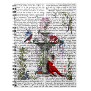Caderno Espiral Macaco Escarlate 2