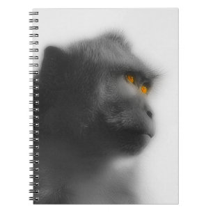 Caderno Espiral Macaco Penso