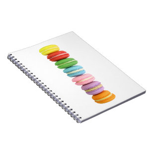 Caderno Espiral Macarons