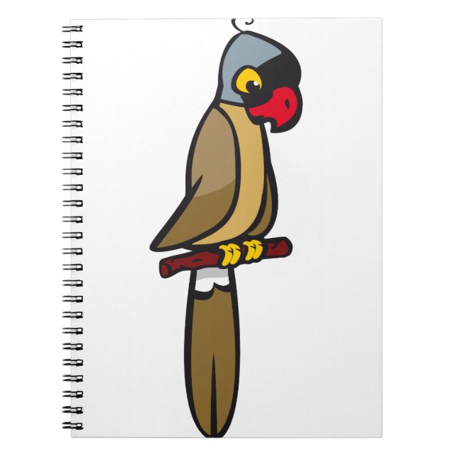 Caderno Espiral Macaw Parrot 2 (Frente)