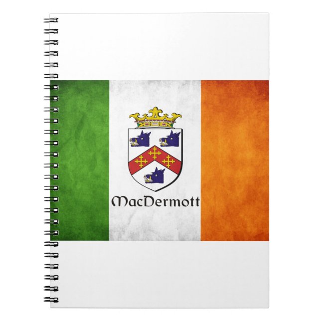 Caderno Espiral MacDermott Irlandês (Frente)