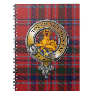 Caderno Espiral MacGillivray Tartan & Crachá