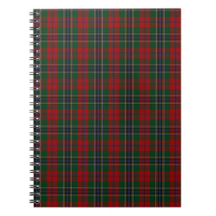 Caderno Espiral MacLean/Tartan da família clã de McLean