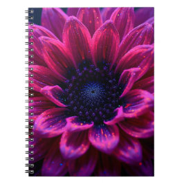 Caderno Espiral Macro Nebulosa Fúcsia