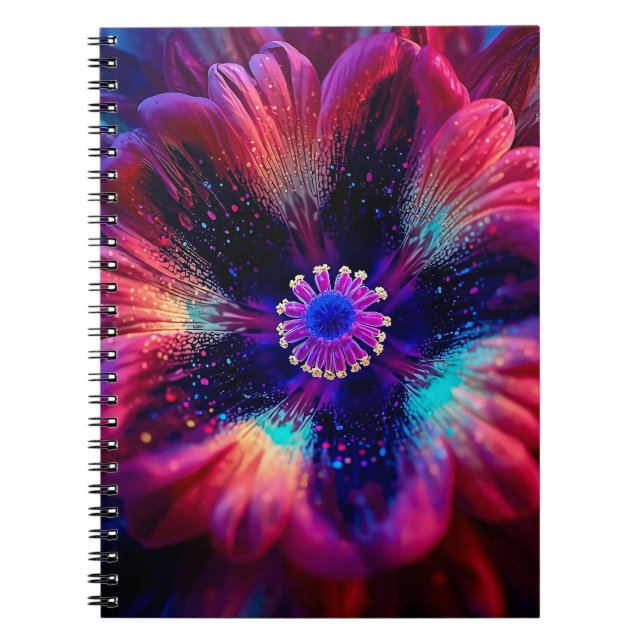 Caderno Espiral Macro Radiant Riot (Frente)