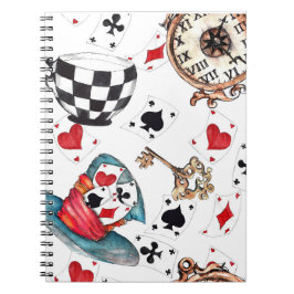Caderno Espiral Mad Hatter