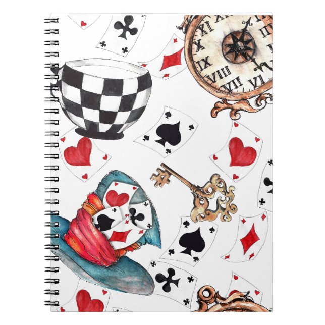 Caderno Espiral Mad Hatter (Frente)
