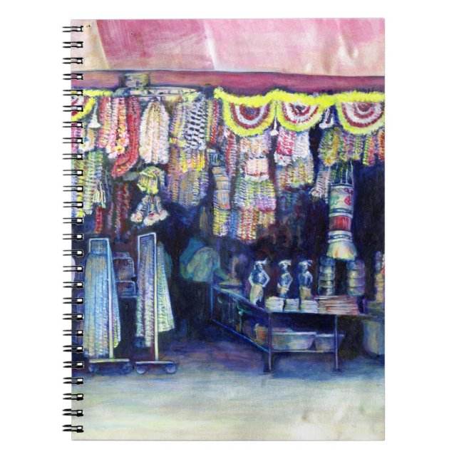 Caderno Espiral Mad Man on Market and Main, Singapura (Frente)