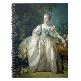 Caderno Espiral Madame Bergeret 1766, por Francois Boucher - tinta