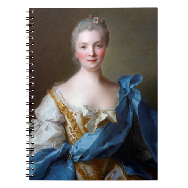 Caderno Espiral Madame de la Porte 1754 Obrigado (Frente)