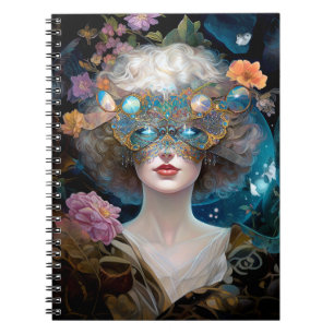 Caderno Espiral Madame Fantasy Art