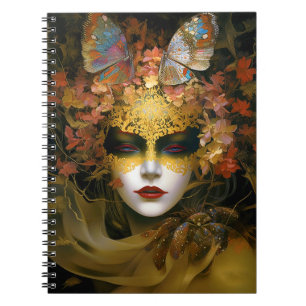 Caderno Espiral Madame Fantasy Art