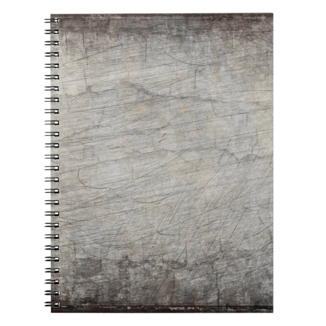 Caderno Espiral Madeira de vintagem de fundo (Frente)